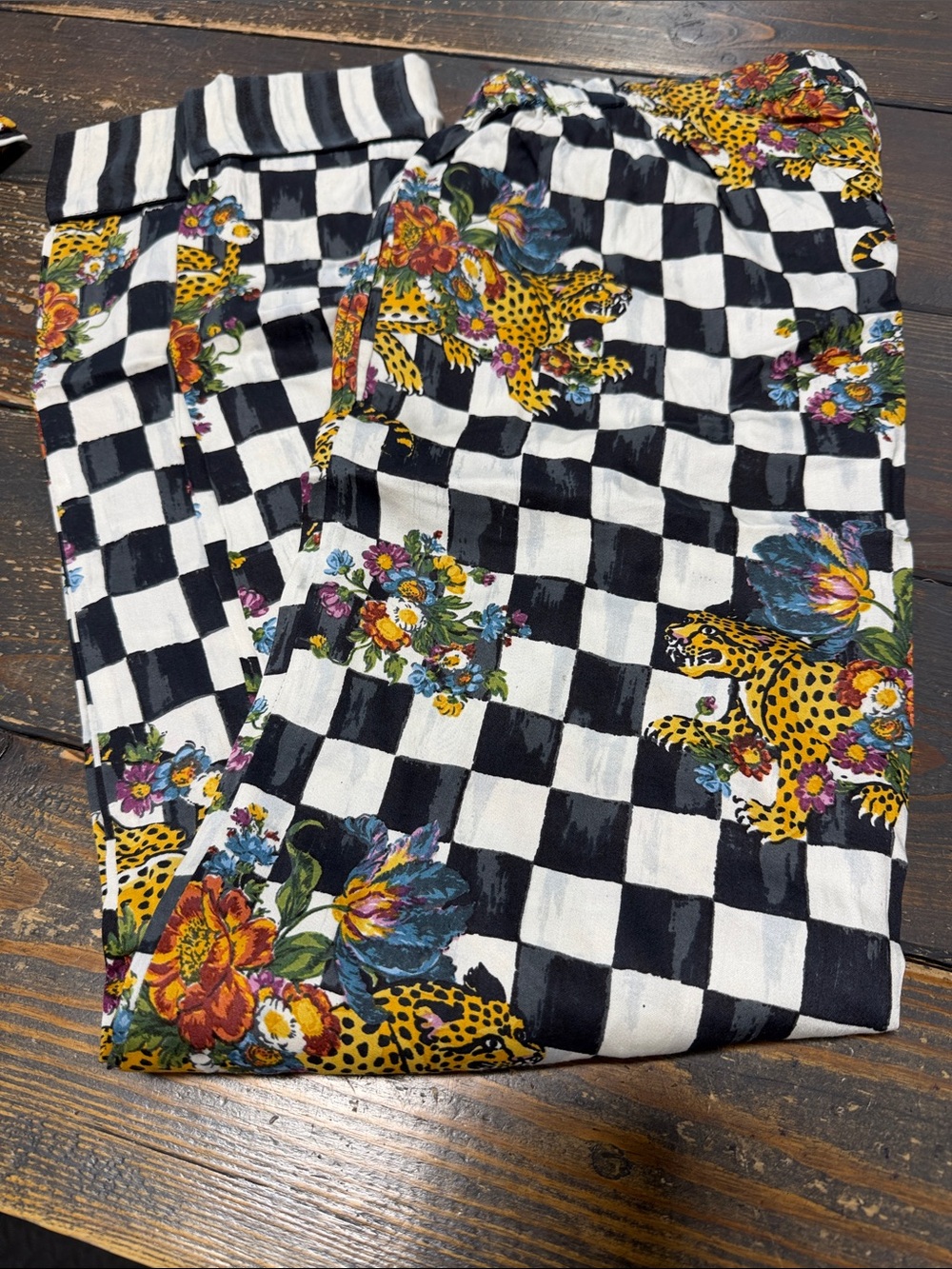 MacKenzie-Childs x Print Fresh Eco Satin SoHo Set in Bagheera print - Picture 8 of 14